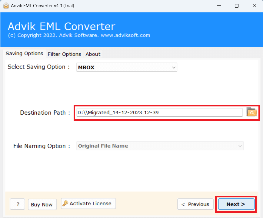 convert zimbra emails to mbox