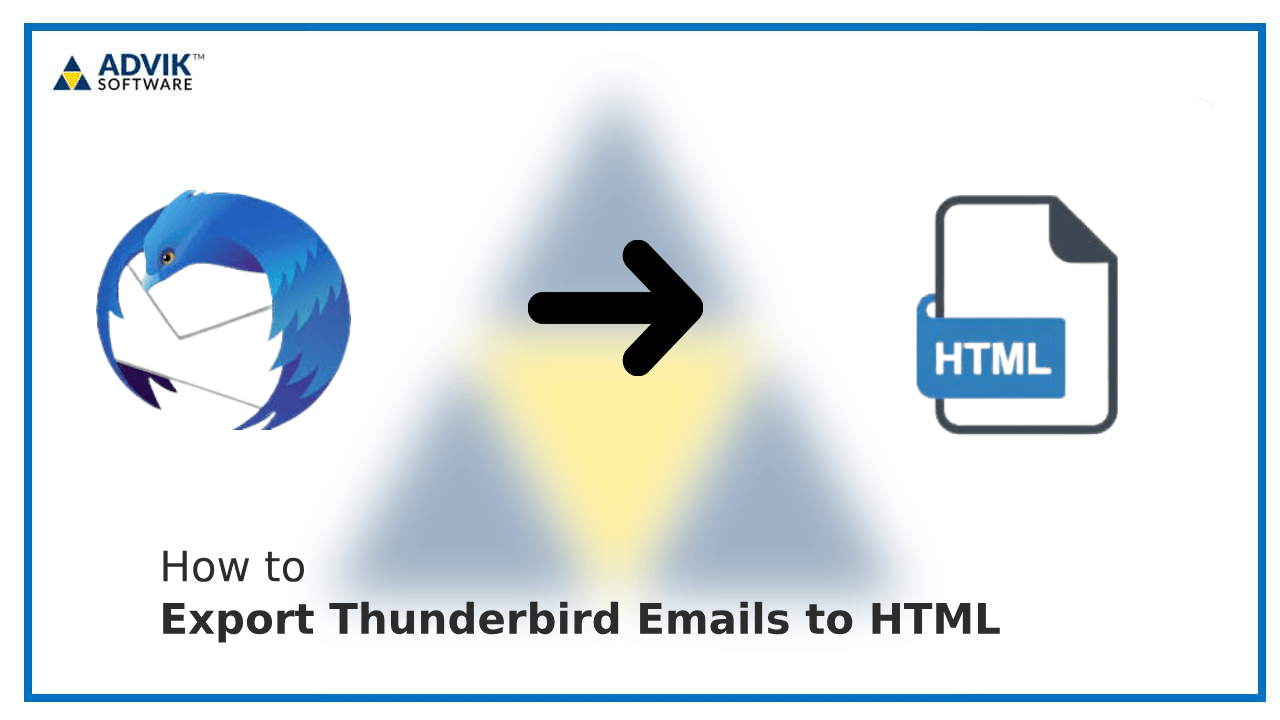 convert thunderbird emails to html