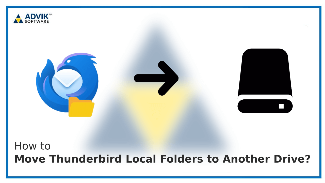 Move Thunderbird Local Folders to Another Drive