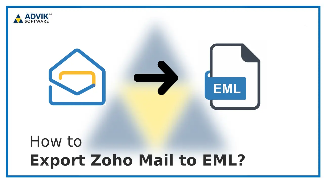 Export Zoho Mail to EML