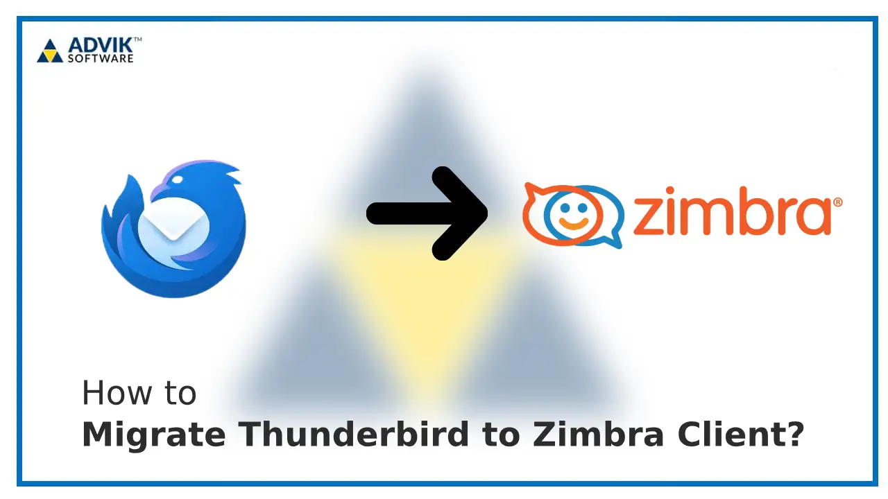 Migrate Thunderbird to Zimbra Client