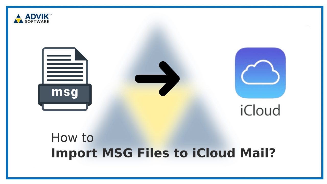 Import MSG Files to iCloud