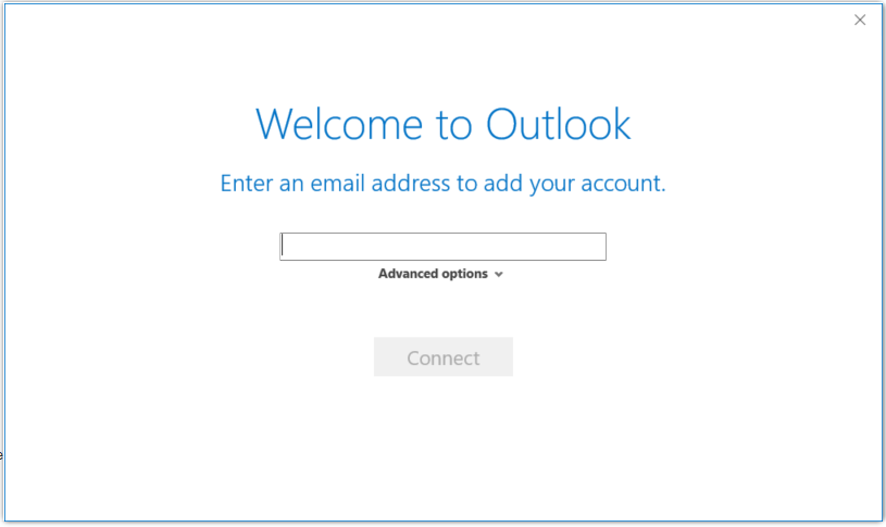 Enter your iCloud email address and click Connect