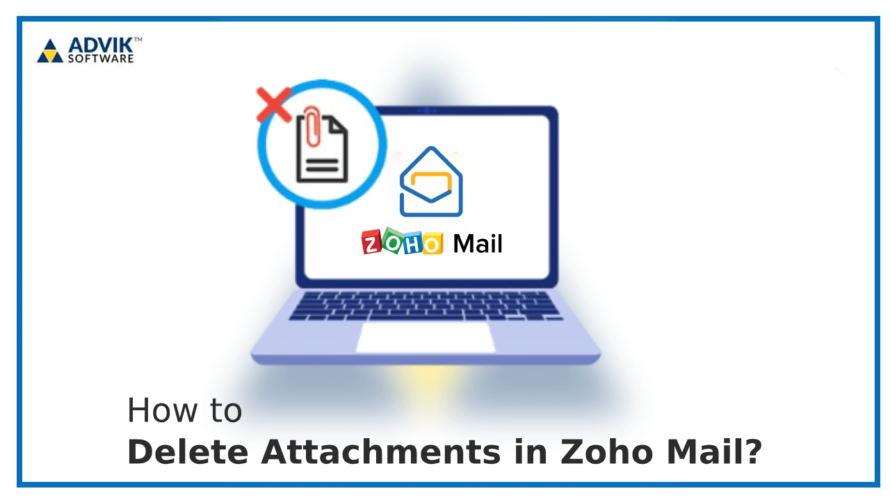 delete attachments in Zoho Mail