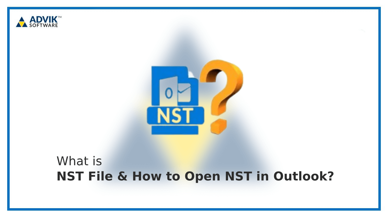 open NST file in Outlook