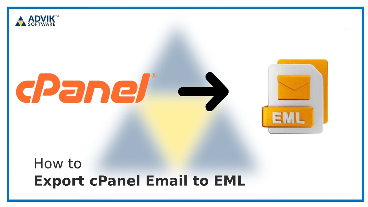 export cpanel to eml