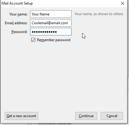 enter aol login details