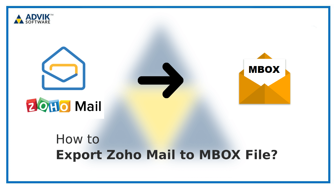 Export Zoho Mail to MBOX File