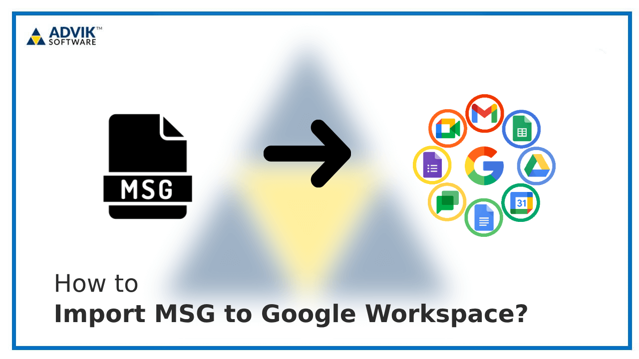 Import MSG to Google Workspace