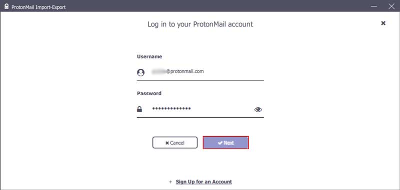 backup protonmail emails