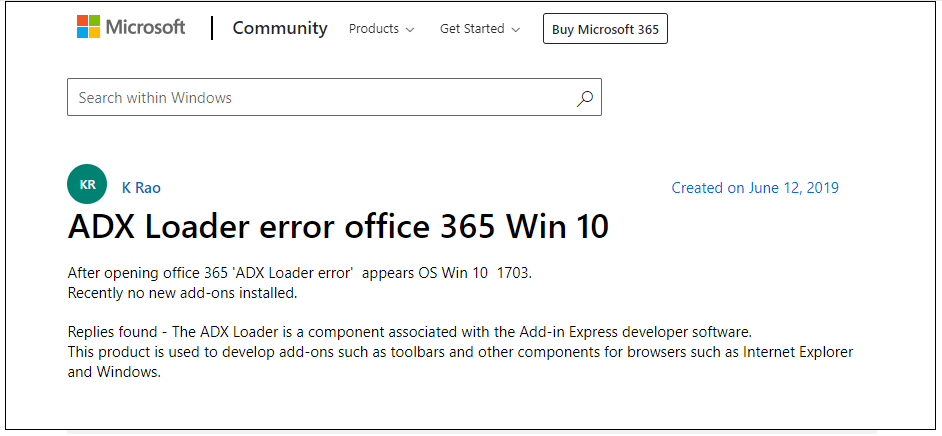 How to Fix ADX Loader Error Outlook