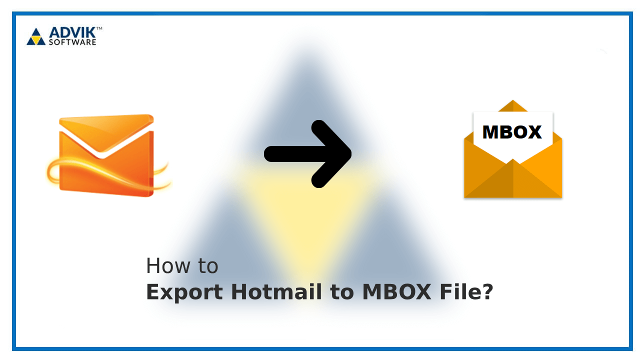 How to Export Hotmail to MBOX File?
