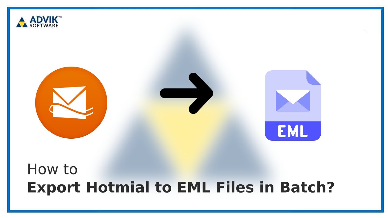Export Hotmail to EML