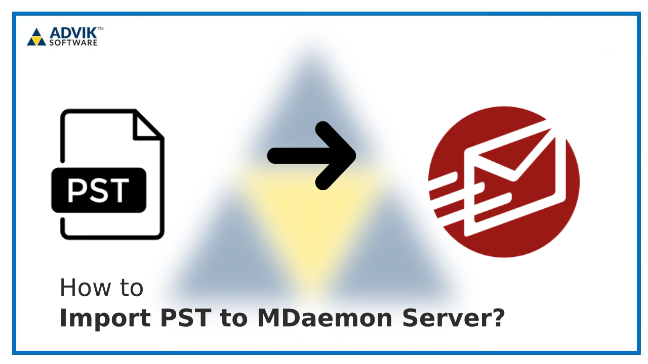 Import PST to MDaemon Server