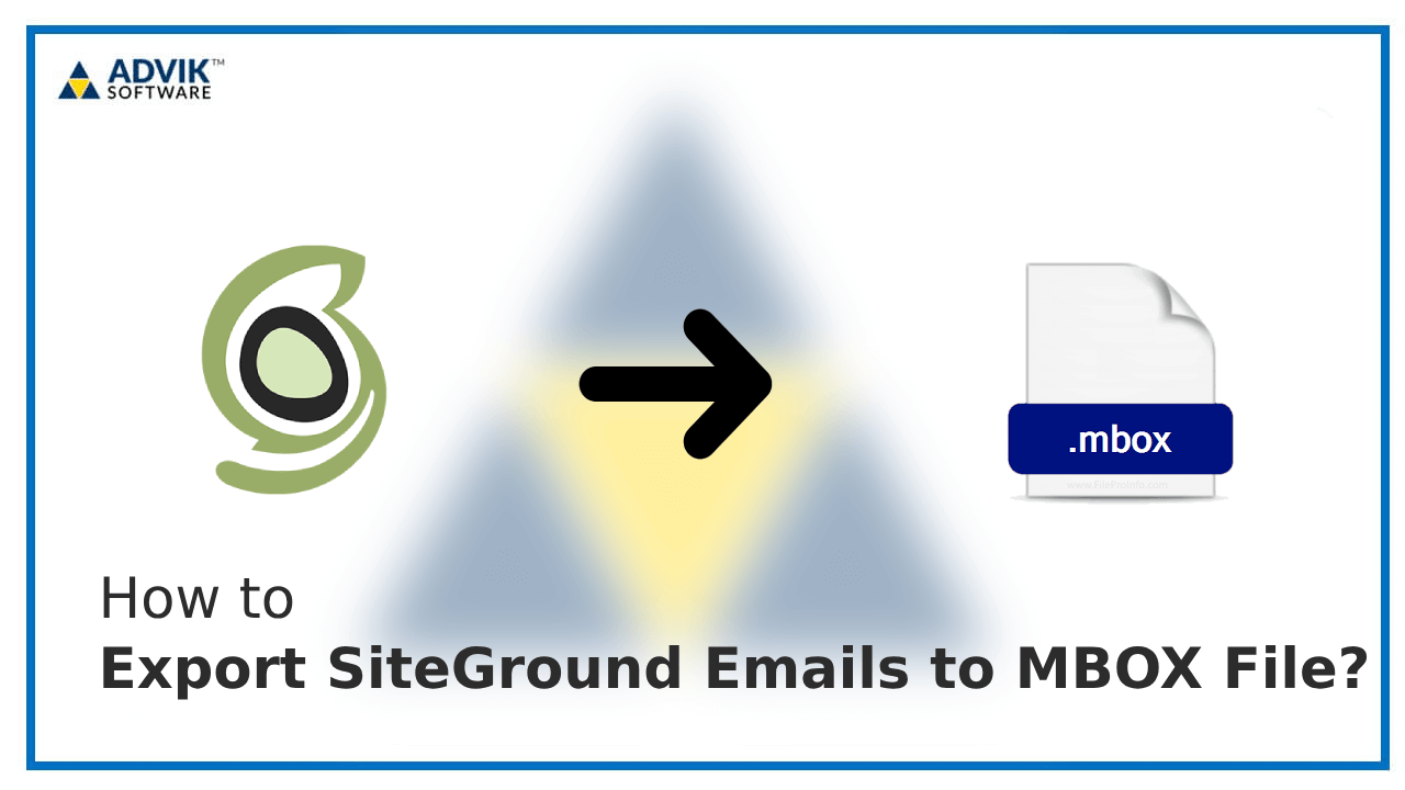 Export SiteGround Emails to MBOX