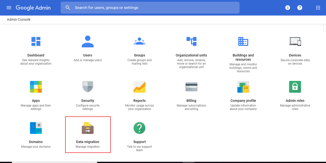 Migrate Emails from one G Suite Account to Another