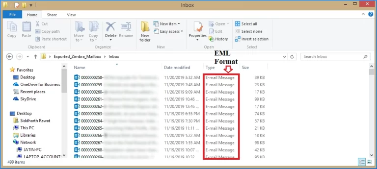 Extract emails from Zimbra TGZ file