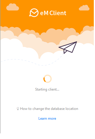 Open the eM Client email client