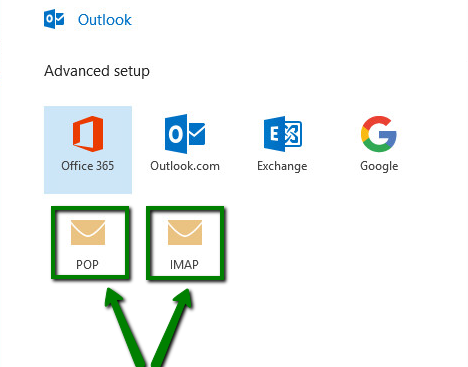 choose imap
