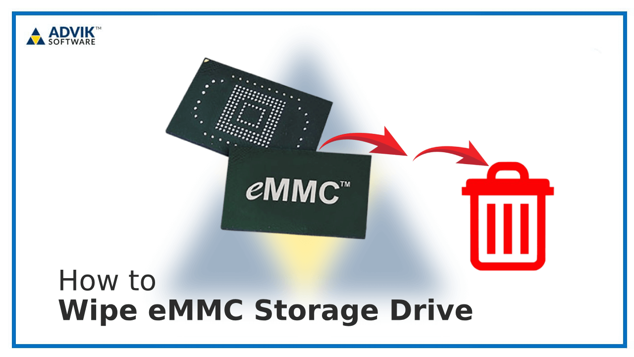 Wipe eMMC Storage Drive