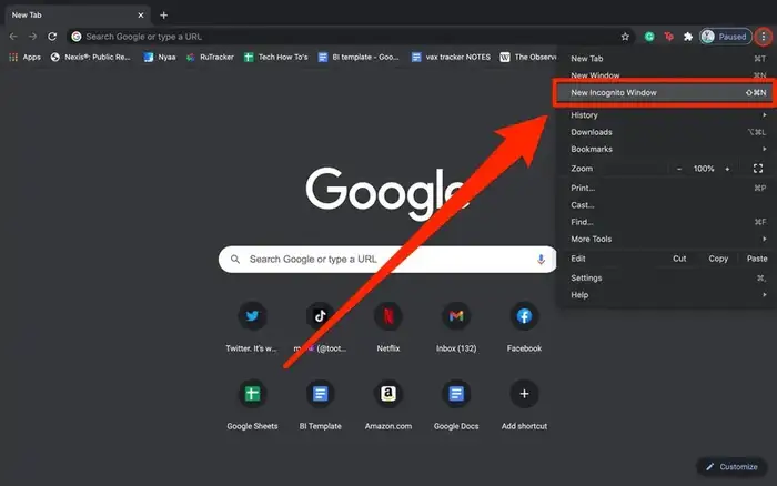 Disable Browser Extensions