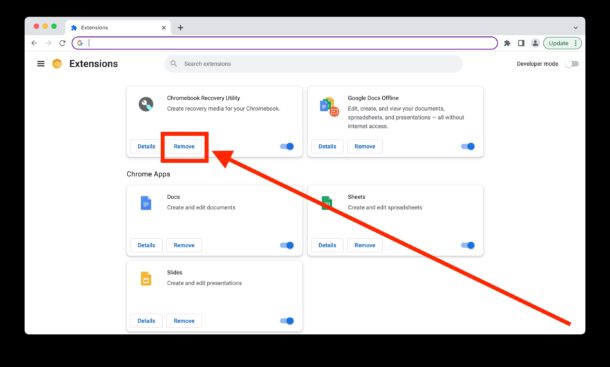 Disable Browser Extensions