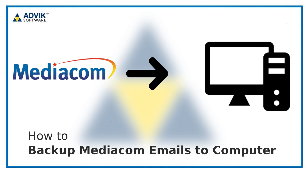 Backup Mediacom Emails to Computer