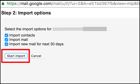 Migrate Emails from Mediacom to Gmail