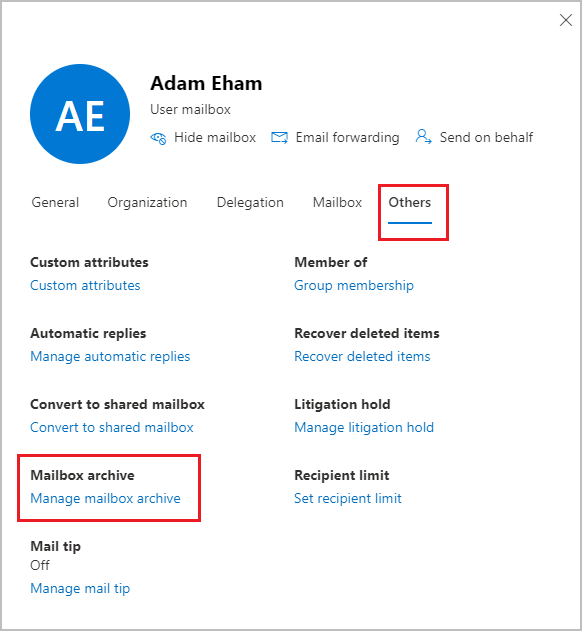 archive emails When Office 365 Mailbox is Full
