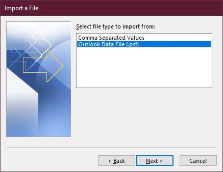 import PST to Google Workspace