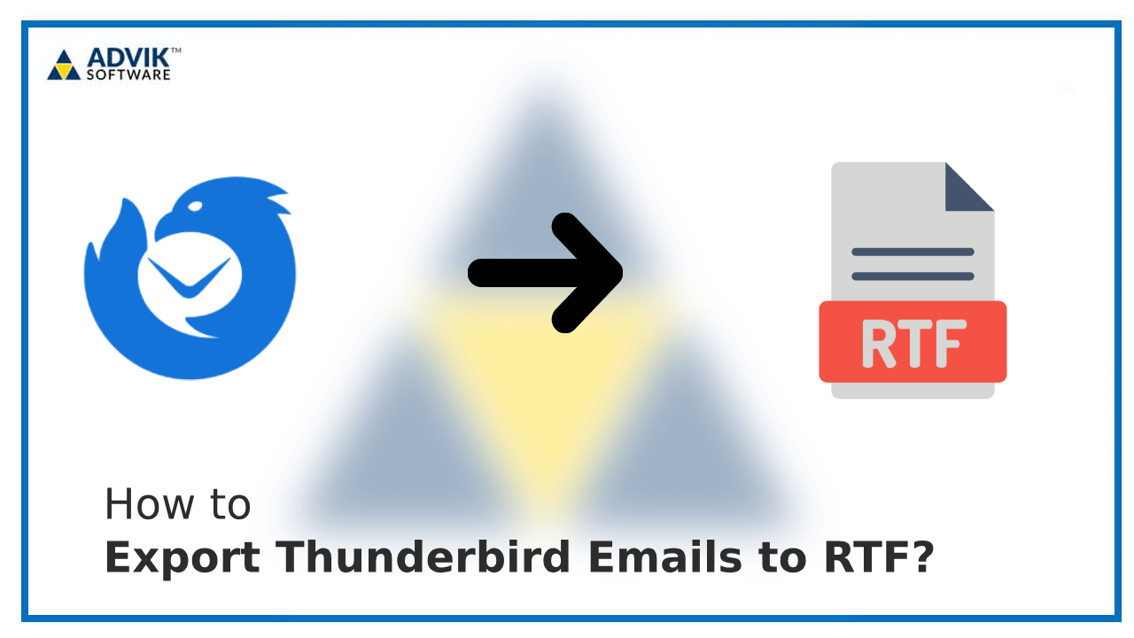 export Thunderbird emails to RTF