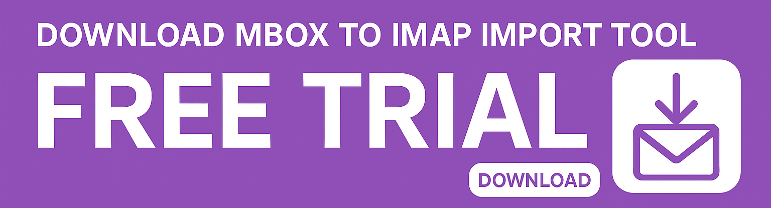 mbox to imap import tool