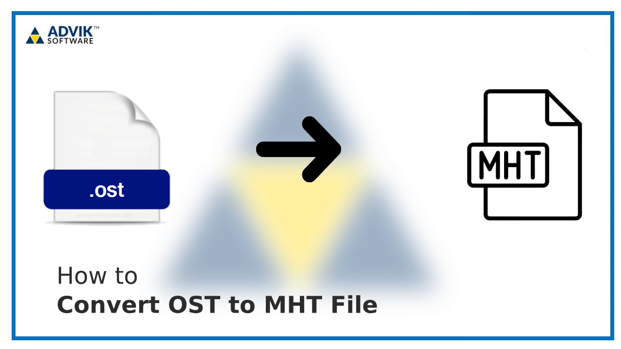 convert ost to mht