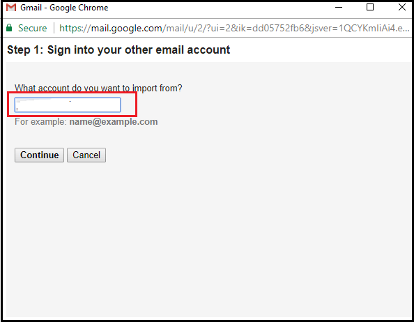 Enter your Bell email address