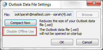 change ost file name