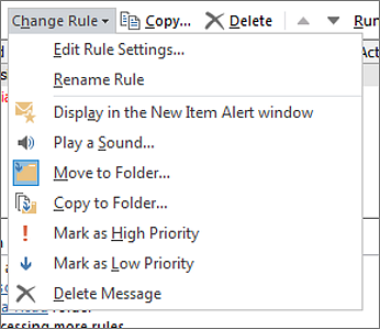 update rules settings