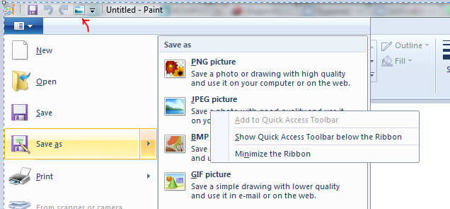 go to file tab