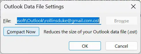 Click on Compact Now