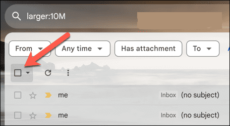 select email