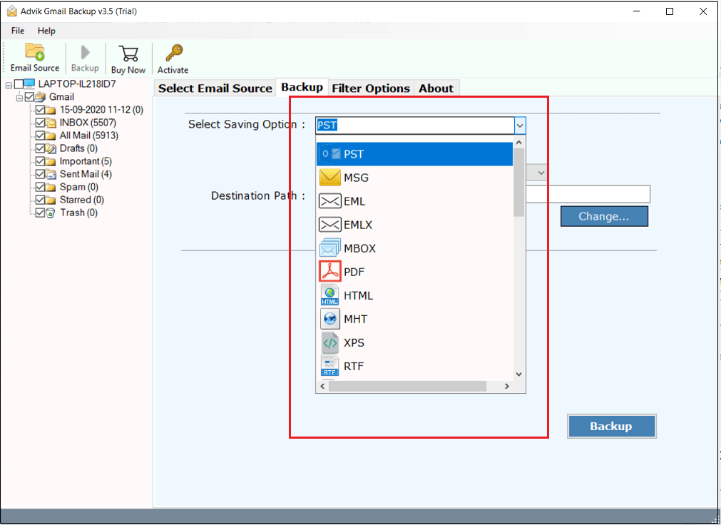 clear Gmail storage without deleting anything