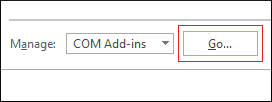 Choose Add-ins