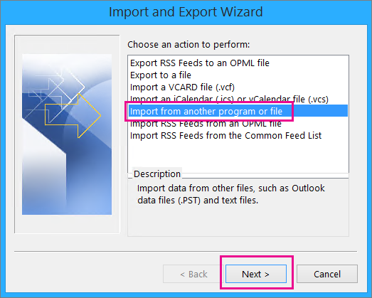 import hotmail emails to zoho