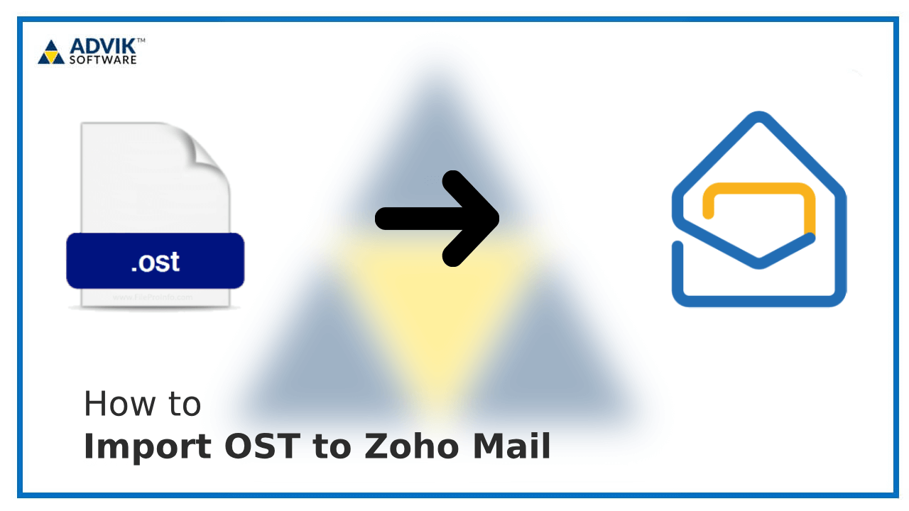 Import OST to Zoho Mail