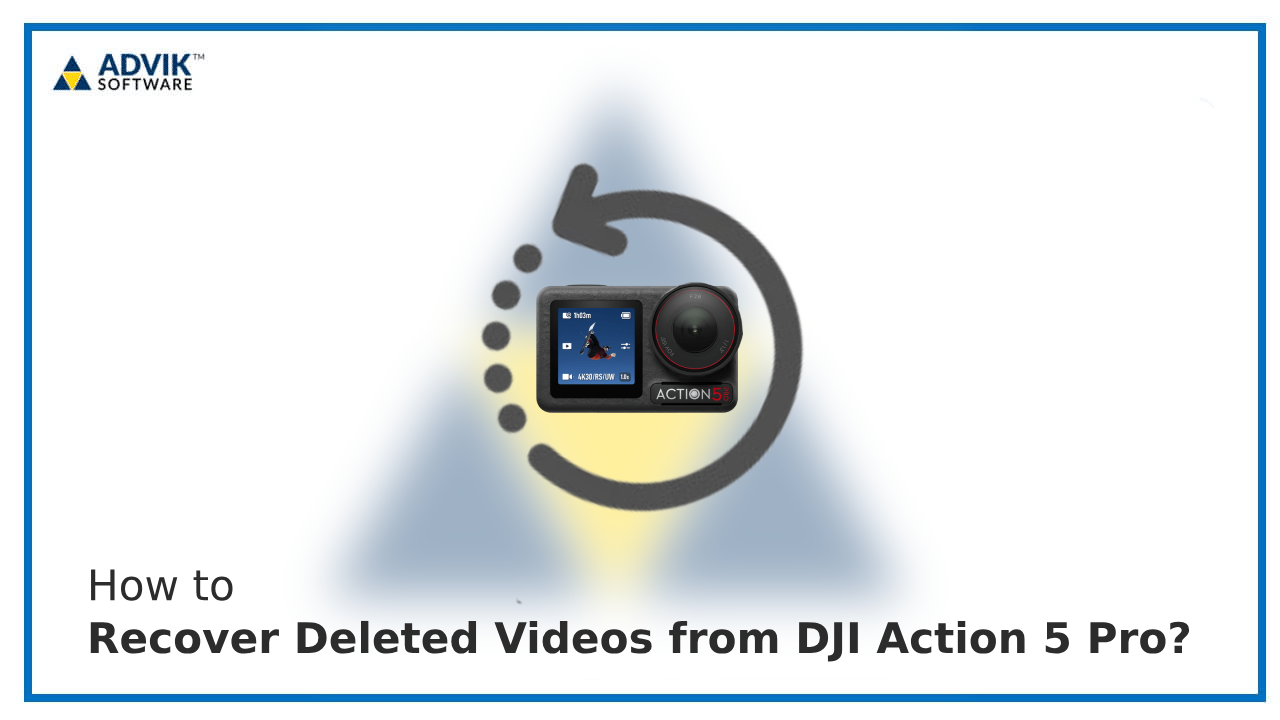 Recover Deleted Videos form DJI Action 5 Pro Feature Image