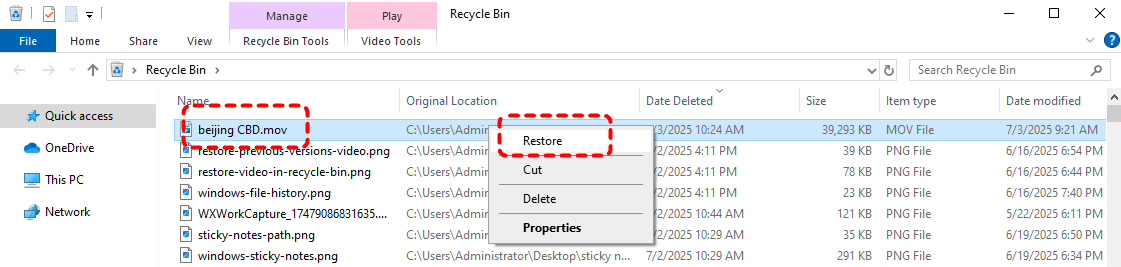 recover deleted mov files from sd card
