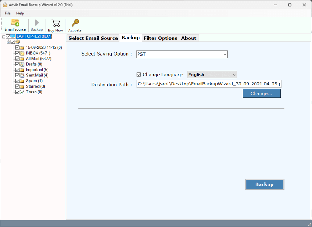 Export Roundcube Emails to PDF
