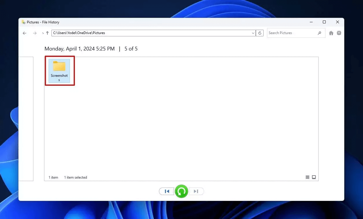 recover deleted screenshots on windows 10