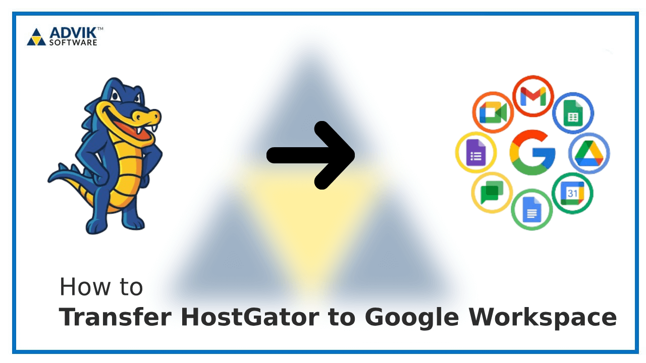 transfer HostGator to Google Workspace