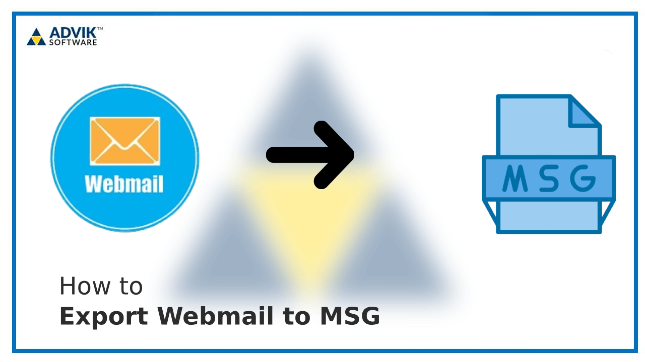 Export Webmail to MSG