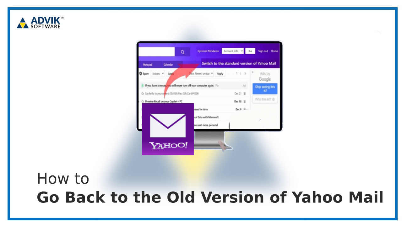 Go Back to the Old Version of Yahoo Mail